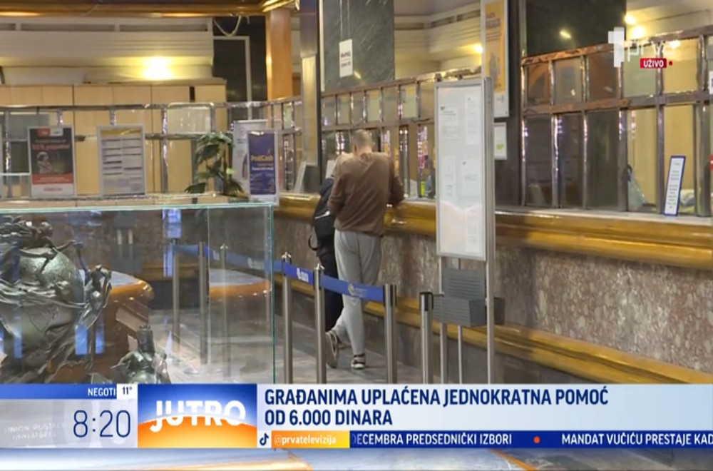 U kom periodu je potrebno podići 6000 dinara?