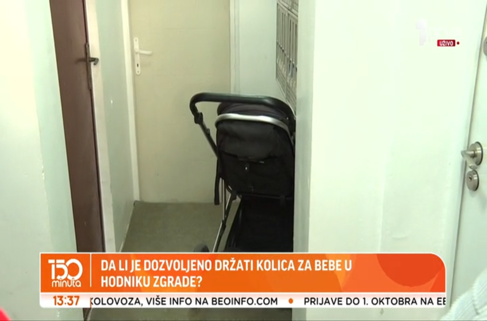 Da li smete da držite kolica za bebe u hodniku zgrade? Evo šta kažu propisi