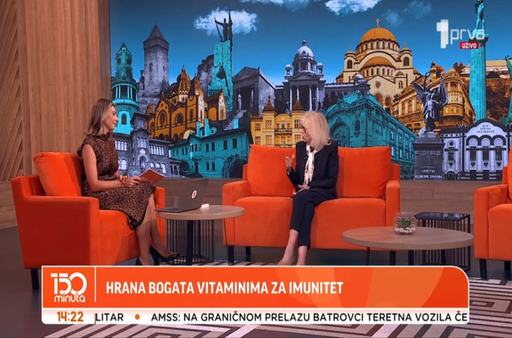 Savete za jači imunitet daje nutricionistkinja Branka Mirković