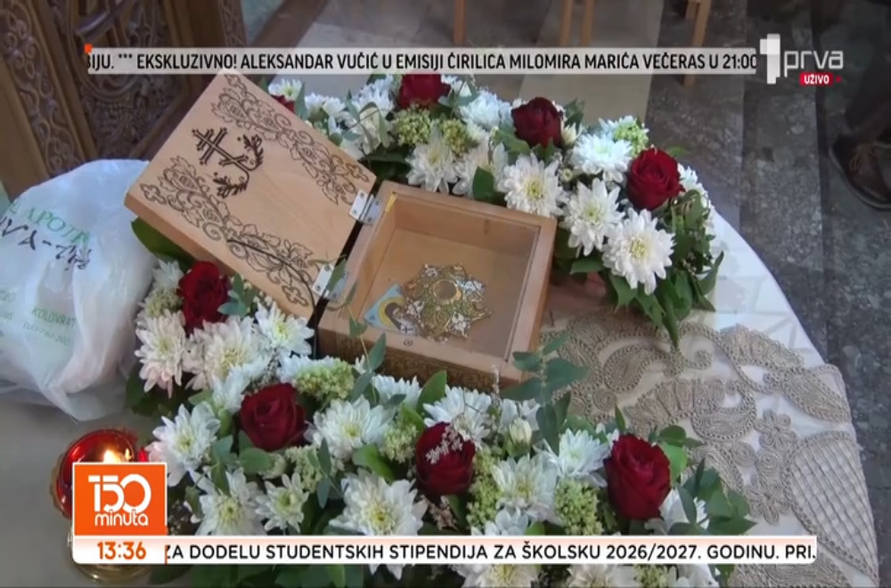 Mošti svetog Nektarija u Lučini kod Ćićevca