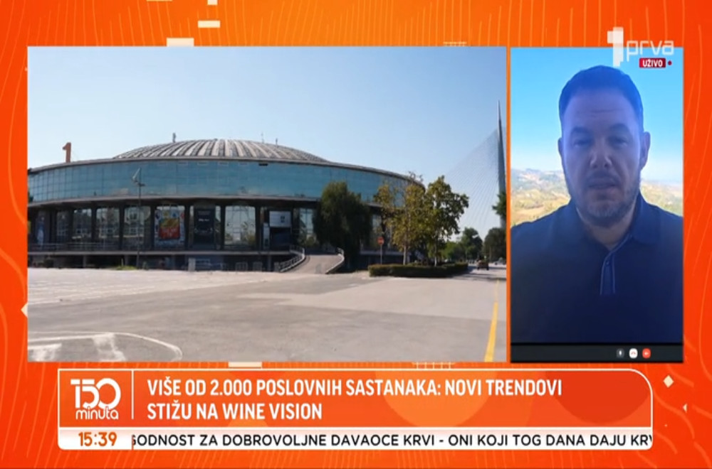 Wine Vision od 10. oktobra: Sve je spremno za peti sajam vina u Beogradu