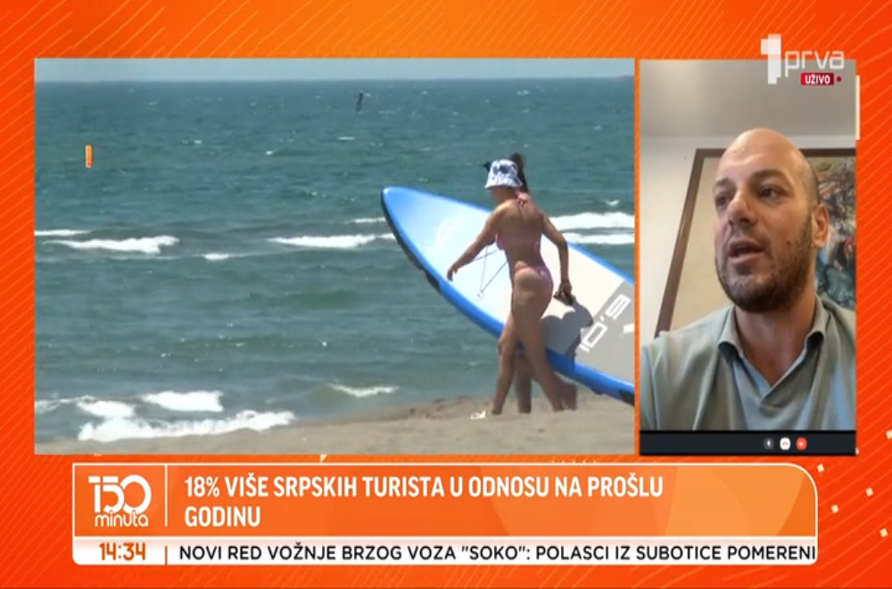 Porast srpskih turista u Crnoj Gori