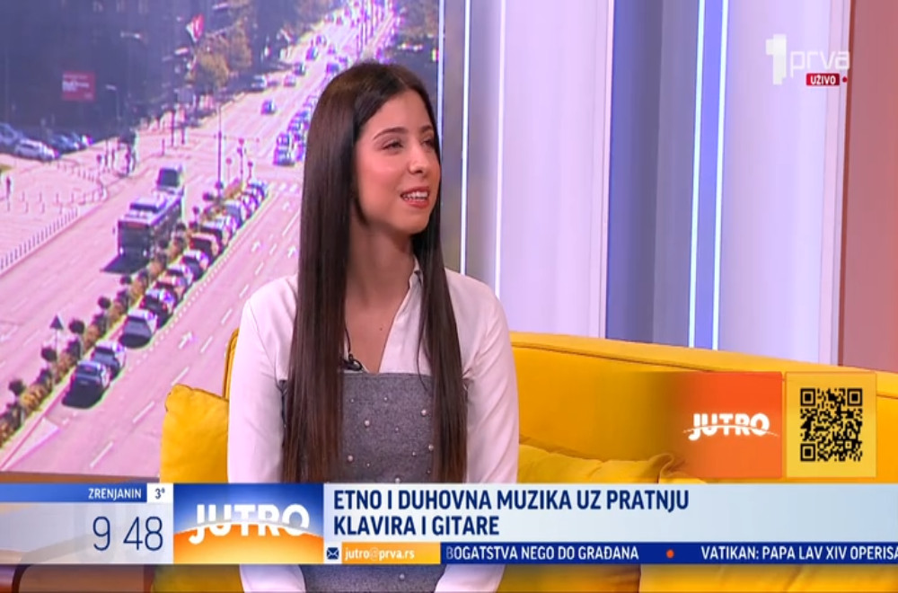 Gošća „Jutra“: Etno pevačica Anđela Kulić