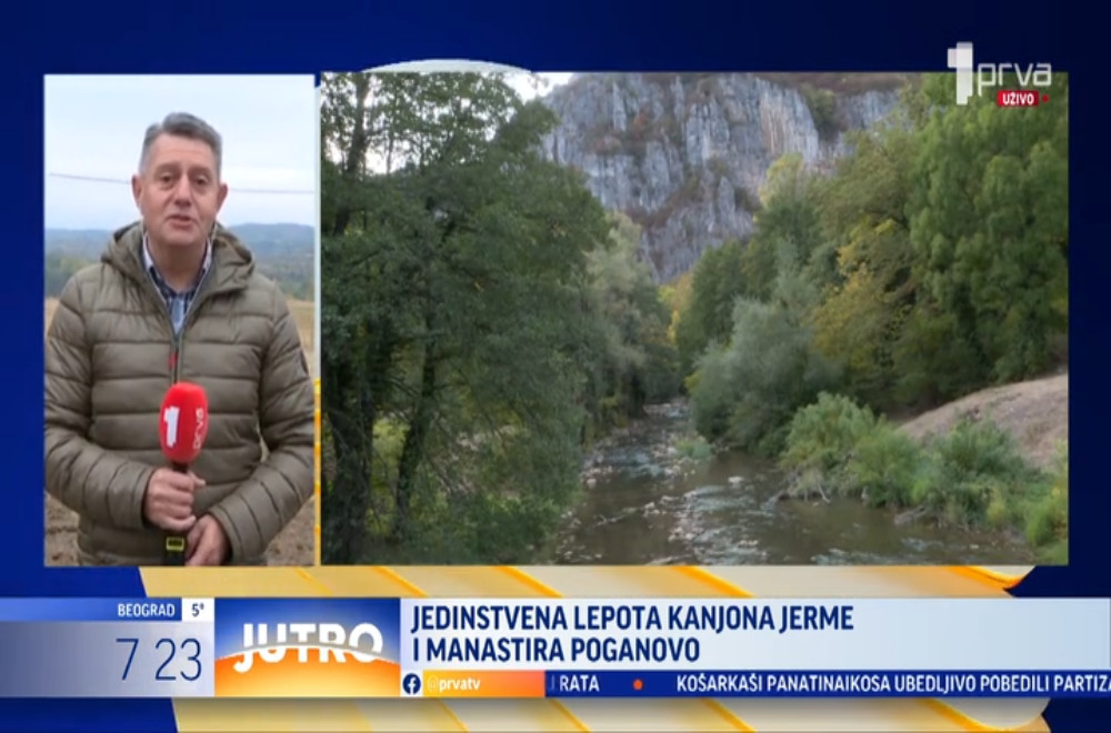 Jedinstvena lepota kanjona Jerme i manastira Poganovo