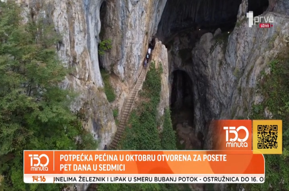 Potpećka pećina otvorena za posetioce u novim terminima: Kada možete da je obiđete?