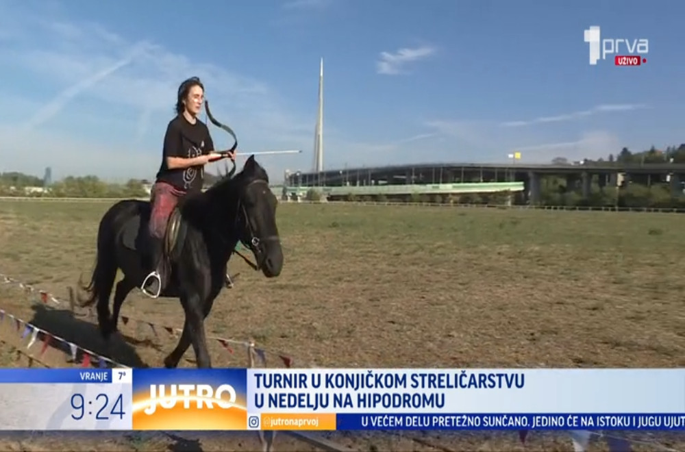 Turnir u konjičkom streličarstvu na beogradskom hipodromu