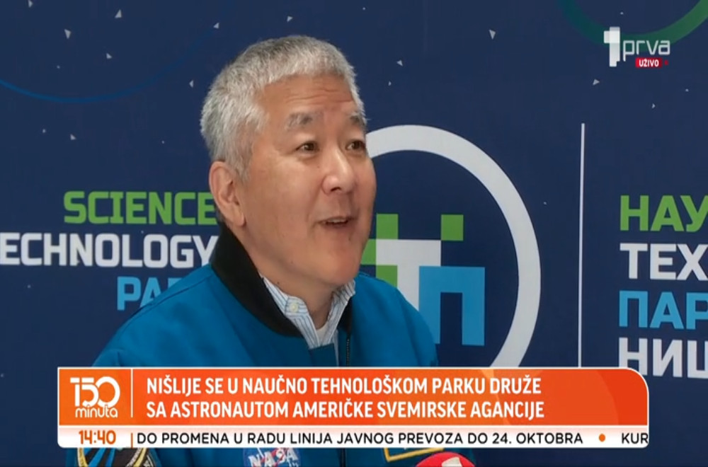 Nišlije upoznale astronauta NASA: Danijel Tani proveo 120 dana u orbiti oko Zemlje