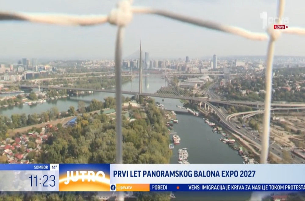 Panoramski balon u Beogradu