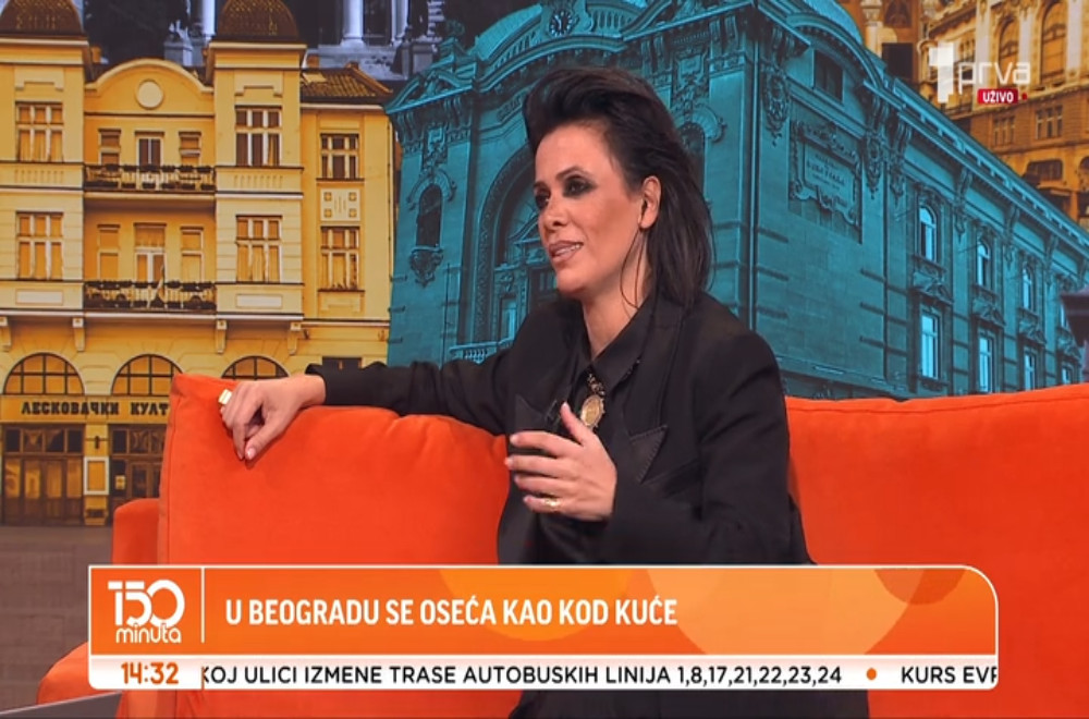 Jasmin Levi gošća Prve televizije!