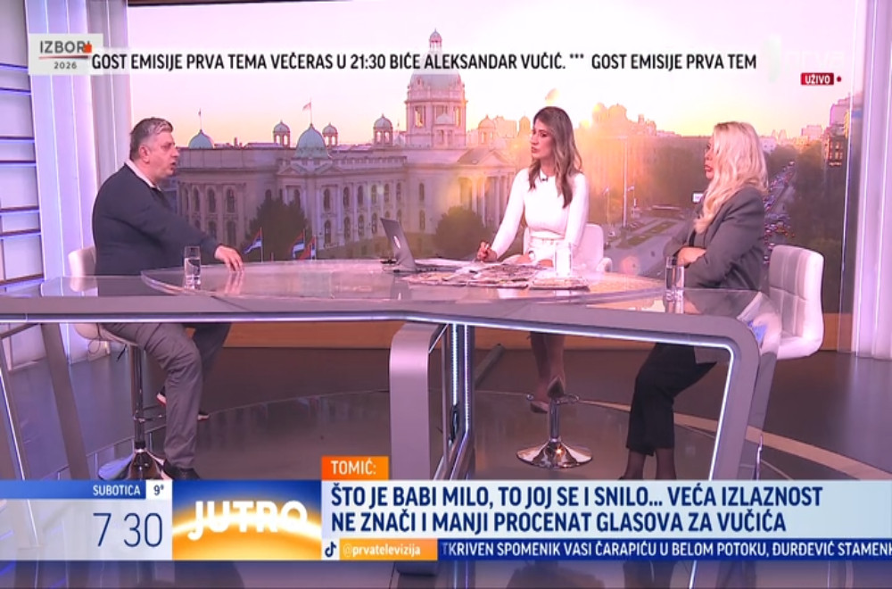Prelistavanje štampe sa Oliverom Miletović i Nikolom Tomićem