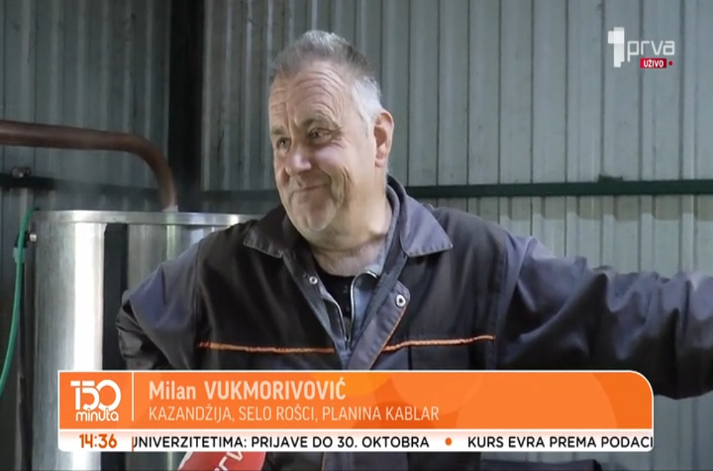 Na obroncima Kablara rakija se peče po receptu predaka