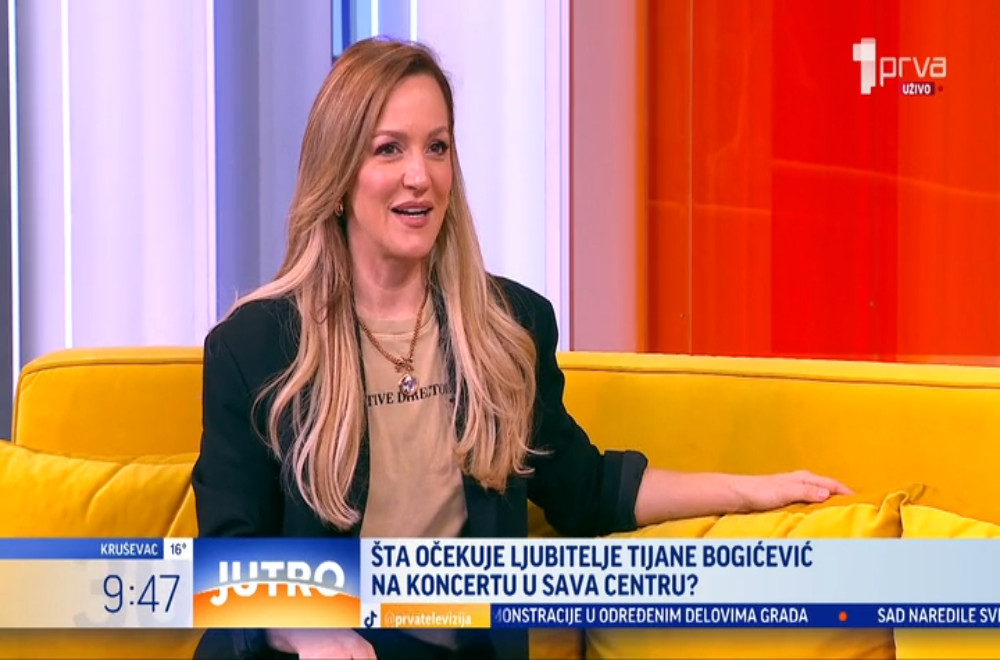 Šta je Tijana Bogićević pripremila za publiku?