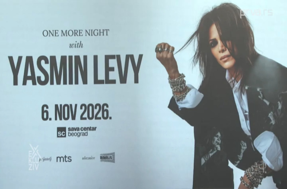 Jasmin Levi u Sava Centru!