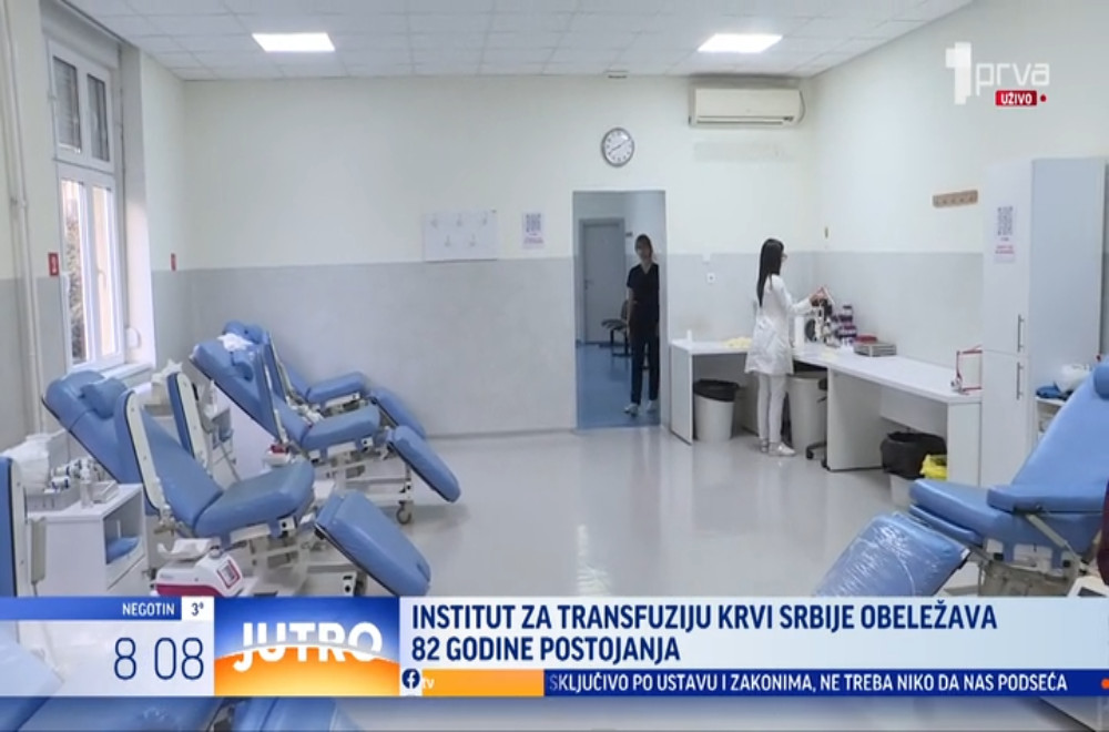 Institut za transfuziju krvi Srbije dana obeležava 82 godine rada i postojanja