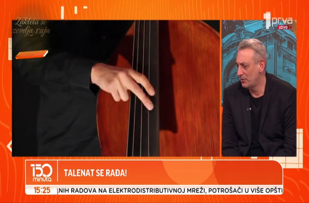 Gost emisije „150 minuta“ multitalentovani muzičar Nenad Vasiljević
