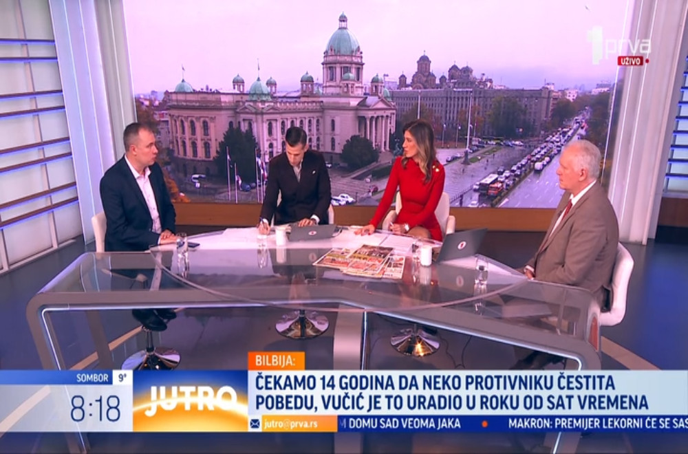 Prelistavanje štampe sa Brankom Pavlovićem i Bojanom Bilbijom