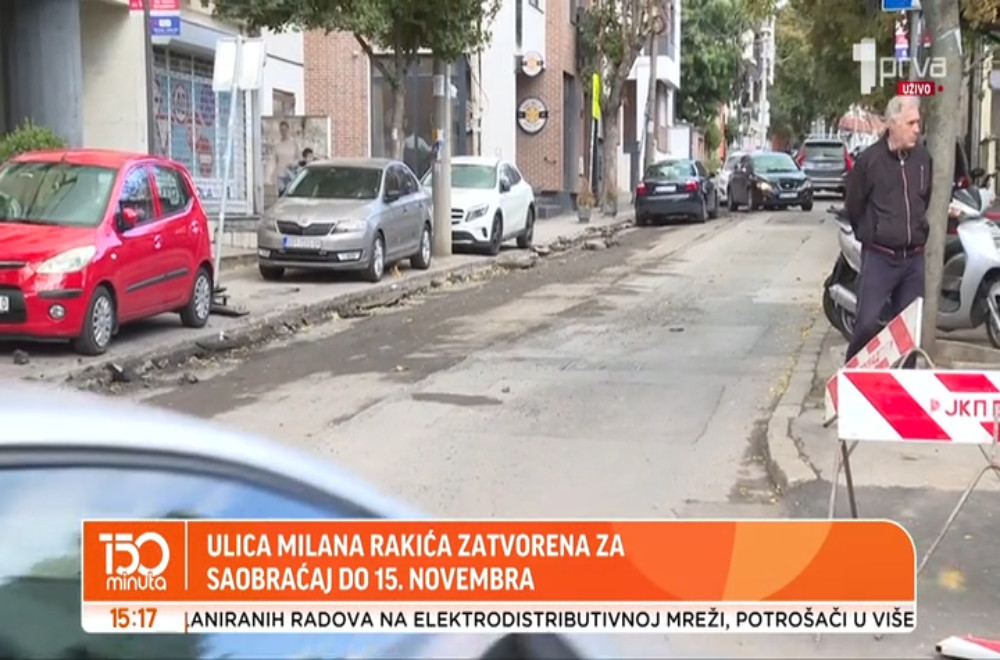 Zatvara se ulica Milana Rakića, izmenjene trase gradskog prevoza