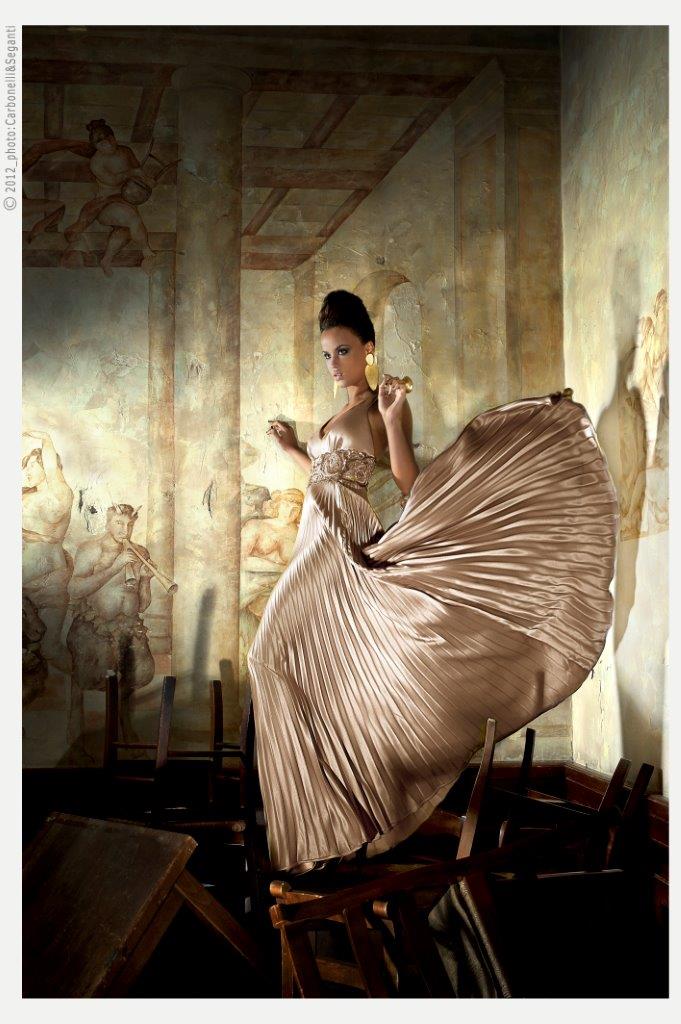 Ambasada Italije, u saradnji sa agencijom Fabrika, organizuje modnu reviju Italijanskog kreatora visoke mode MICHELE MIGLIONICO, foto: Fabrika/Carbonelli&Seganti