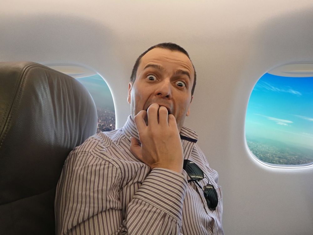Strah od letenja avionom je takoe na listi, foto: Depositphotos/ucato