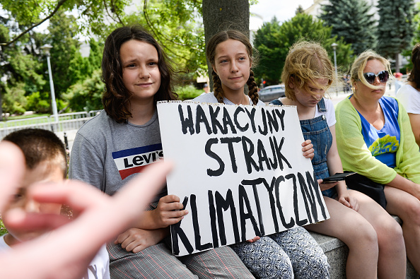 Greta Tunberg stupila je u trajk iliti jaanje pokreta &Pobuna protiv istrebljenja&, foto: Photo by Omar Marques/Getty Images, Getty Images News