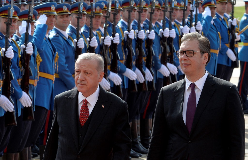Predsednici Turske i Srbije, foto: Tanjug/Rade Preli