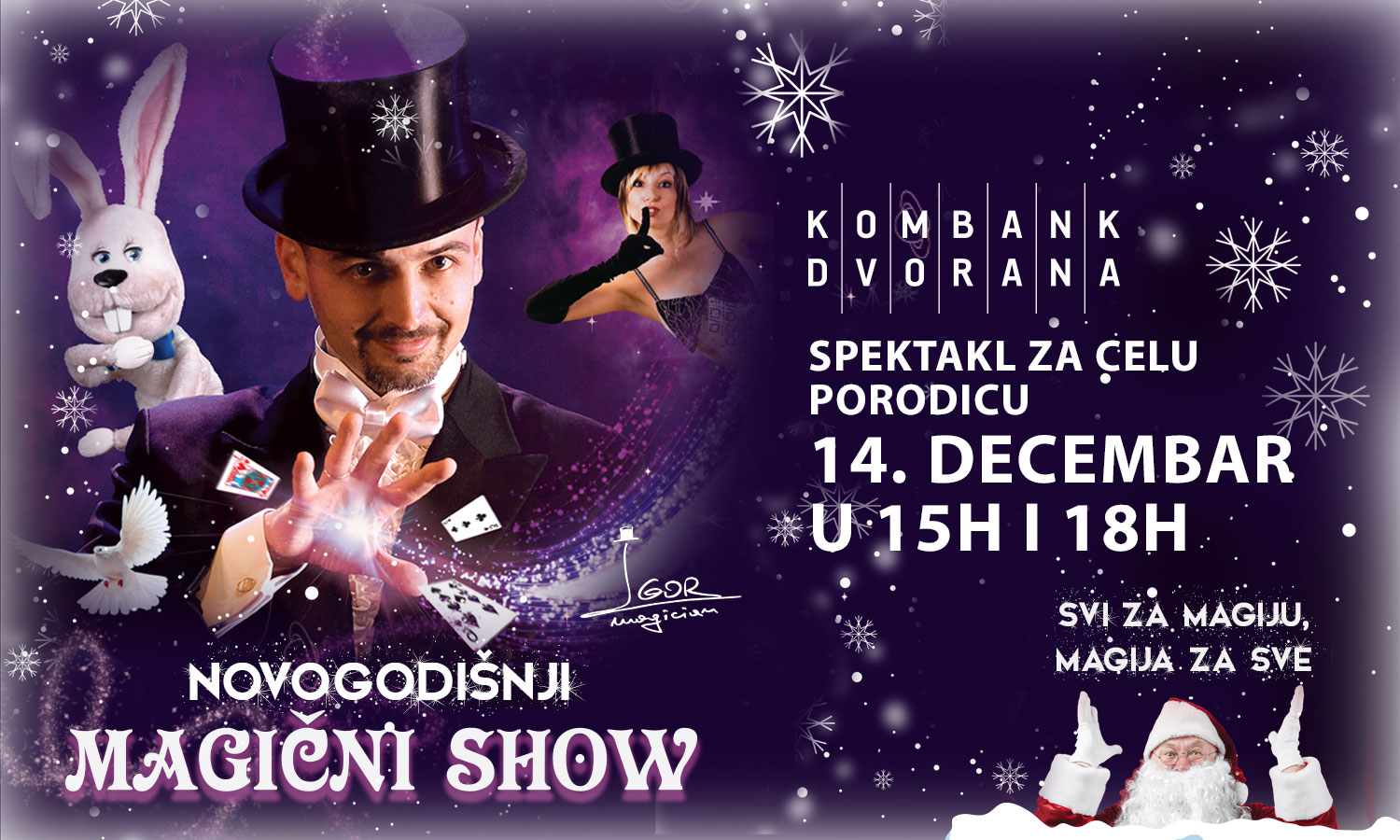 Novogodinji magini show, foto: Promo