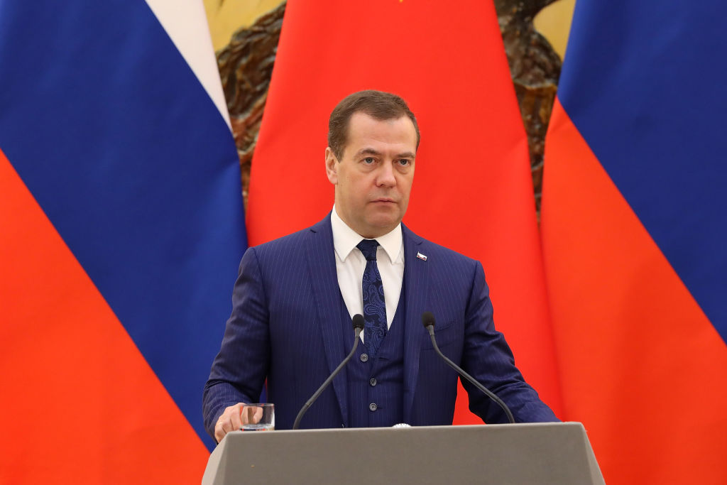 Medvedev u glavnom gradu Srbije, foto: Andrea Verdelli/Getty Images, Getty images News