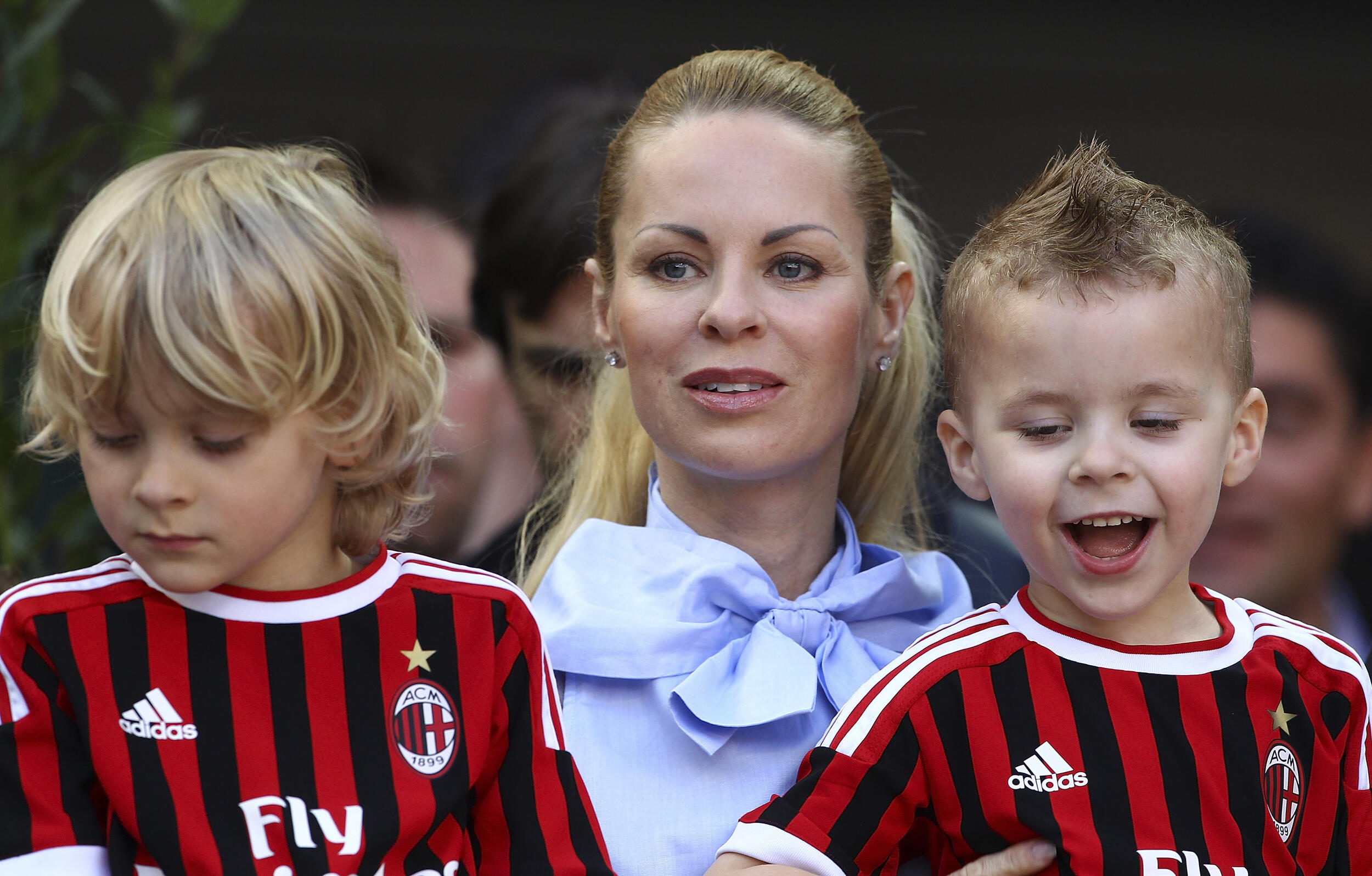 Helena sa sinovima, foto: (Photo by Marco Luzzani/Getty Images Sport