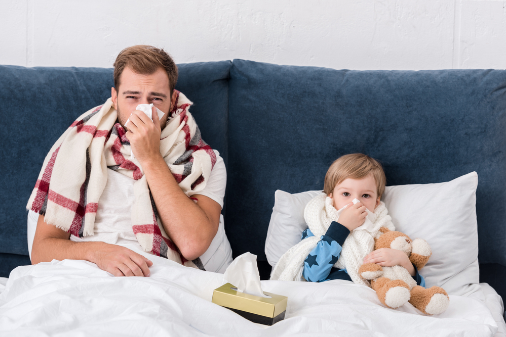 Kako spreiti irenje gripa u porodici?, foto: Depositphotos/AndrewLozovyi