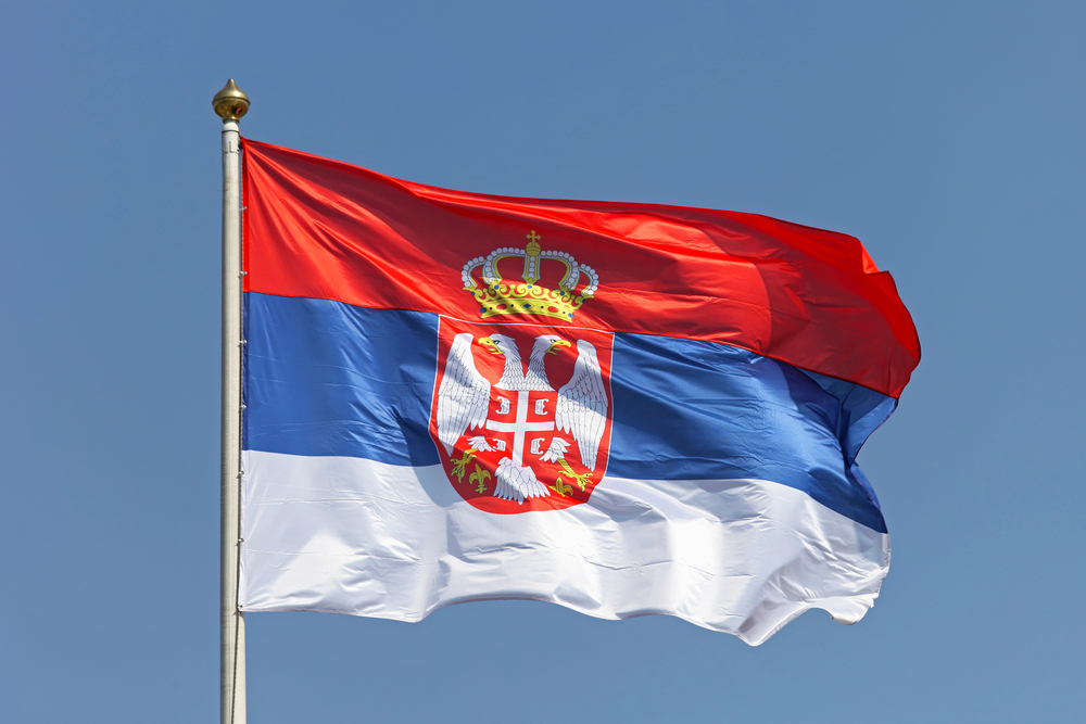Zastava Republike Srbije, foto: Baloncici/Shutterstock