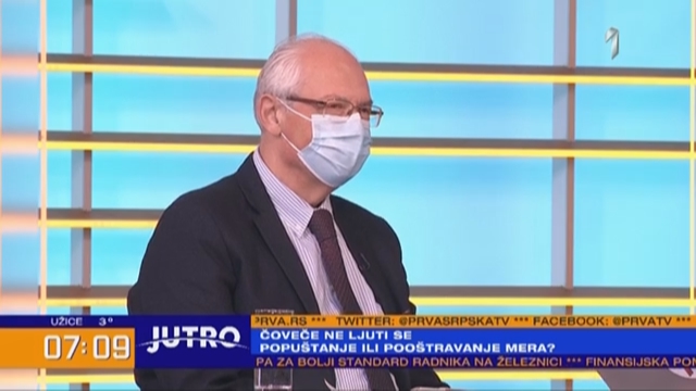 Dr Predrag KOn, foto: Prva Tv / screenshot