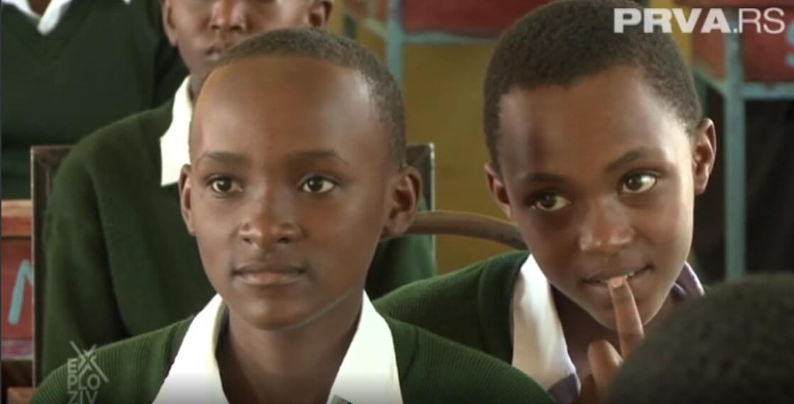 Prelepa deca iz plemena Masai, foto: Printscreen/PrvaTV