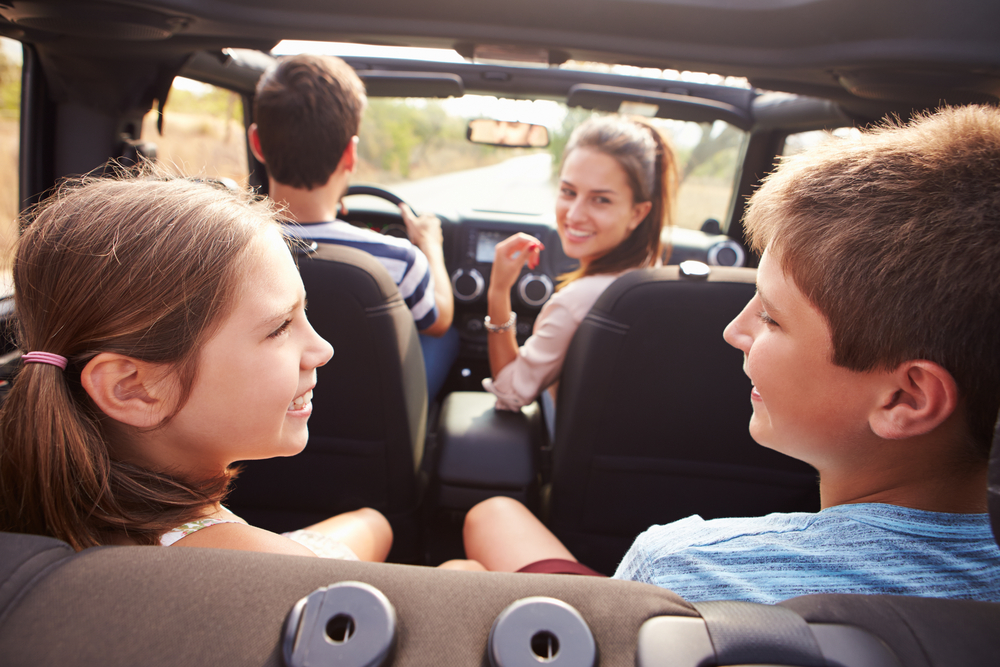 Deca u automobilu, foto: Monkey Business Images/Shutterstock