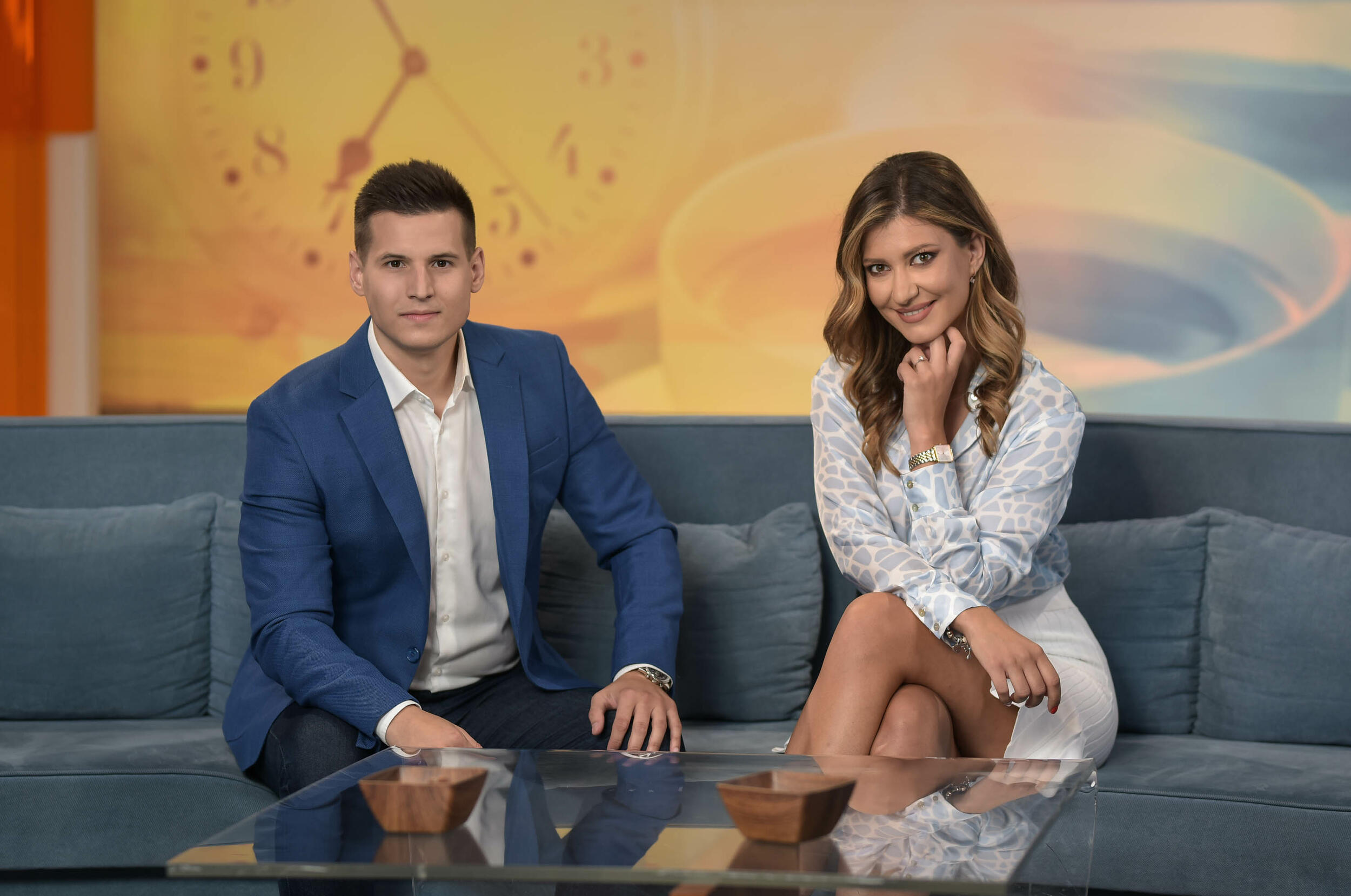 Milo i Anela, foto: Prva TV / Aleksandar Krstovi