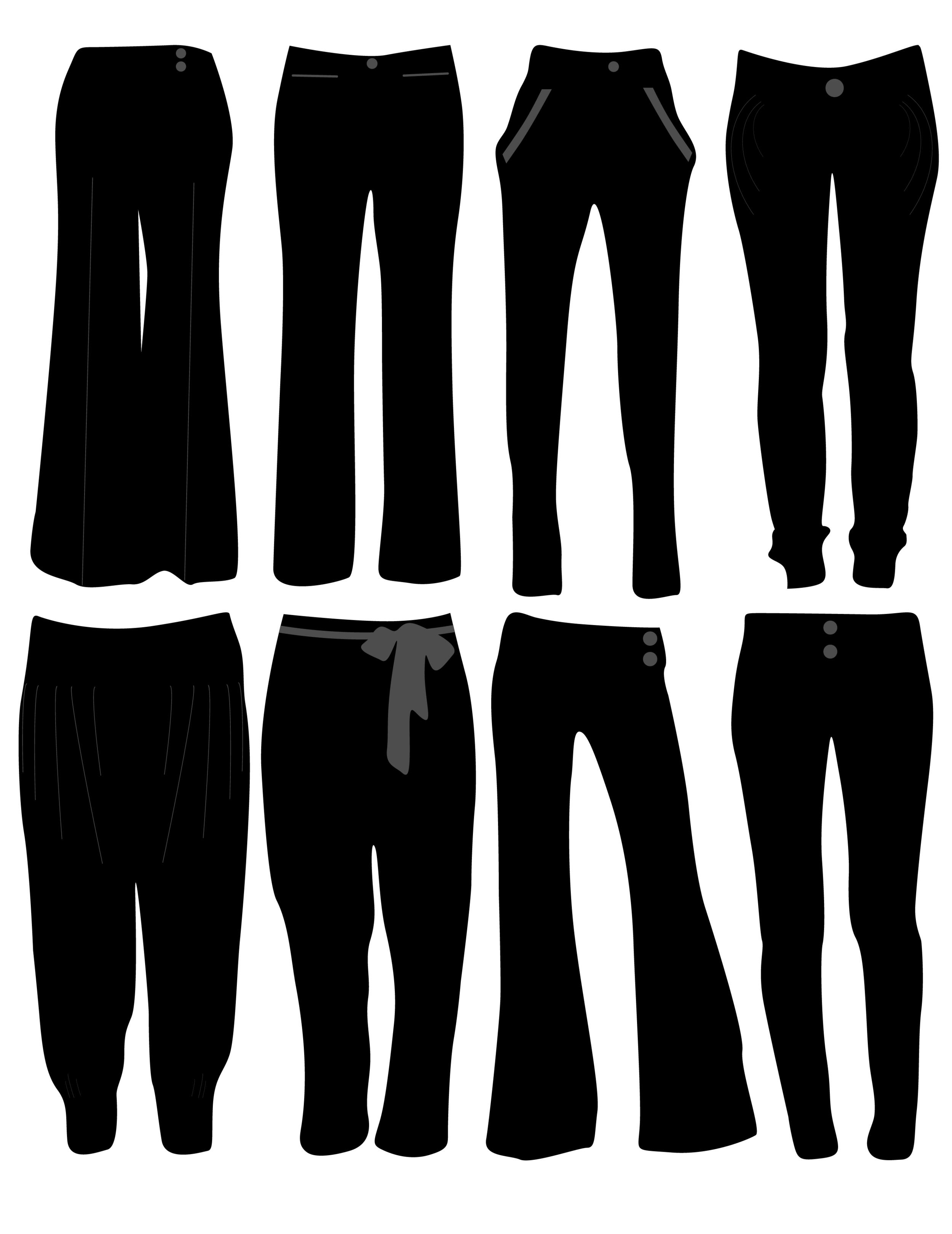 crne pantalone, foto: BlankaB/Shutterstock