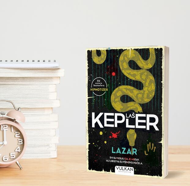 Nova knjiga Laa Keplera &Lazar&, foto: PROMO