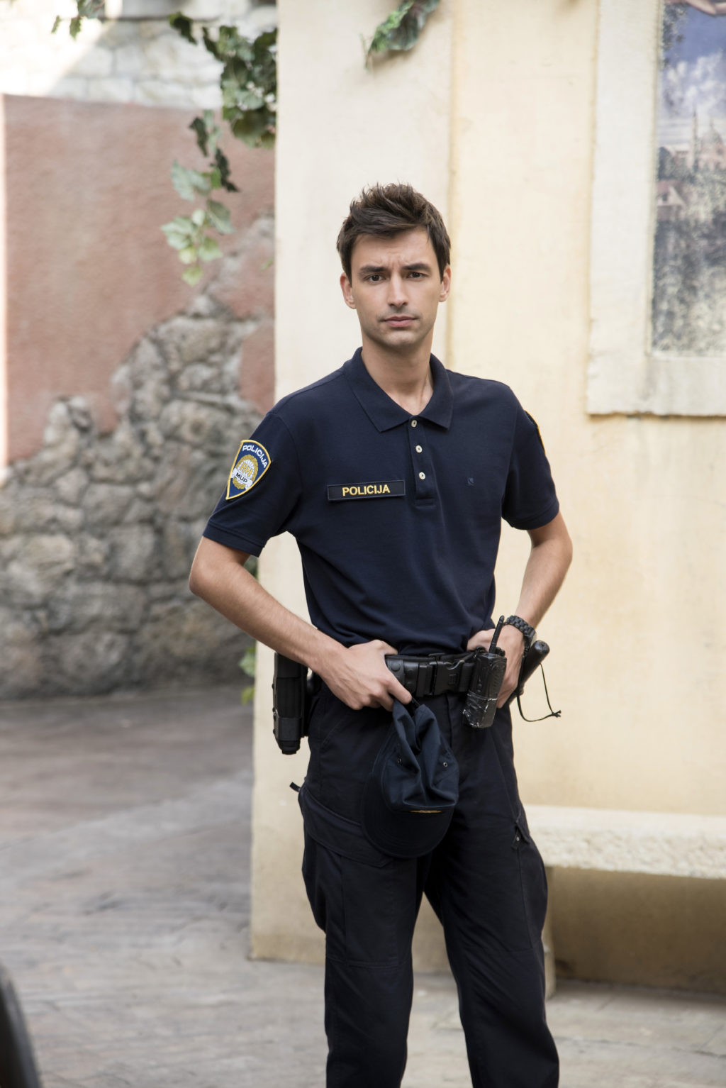 Roko Sikavica kao policajac eljko Maher u seriji &Dar mar&, foto: Press Nova TV / Dorijan Kljun