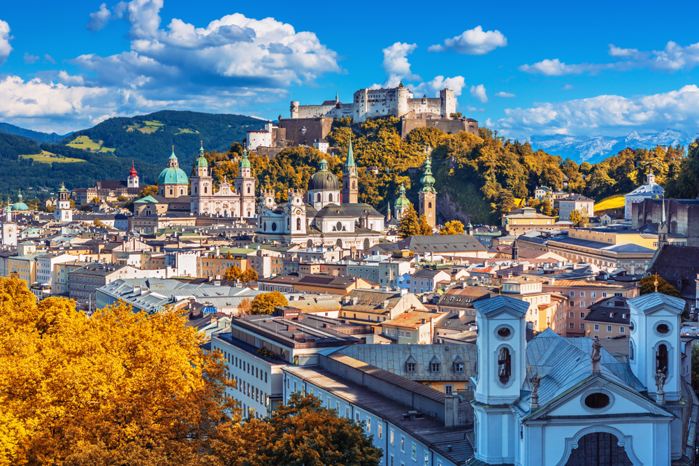 Salzburg/Ilustracija, foto: Rasto SK/Shutterstock